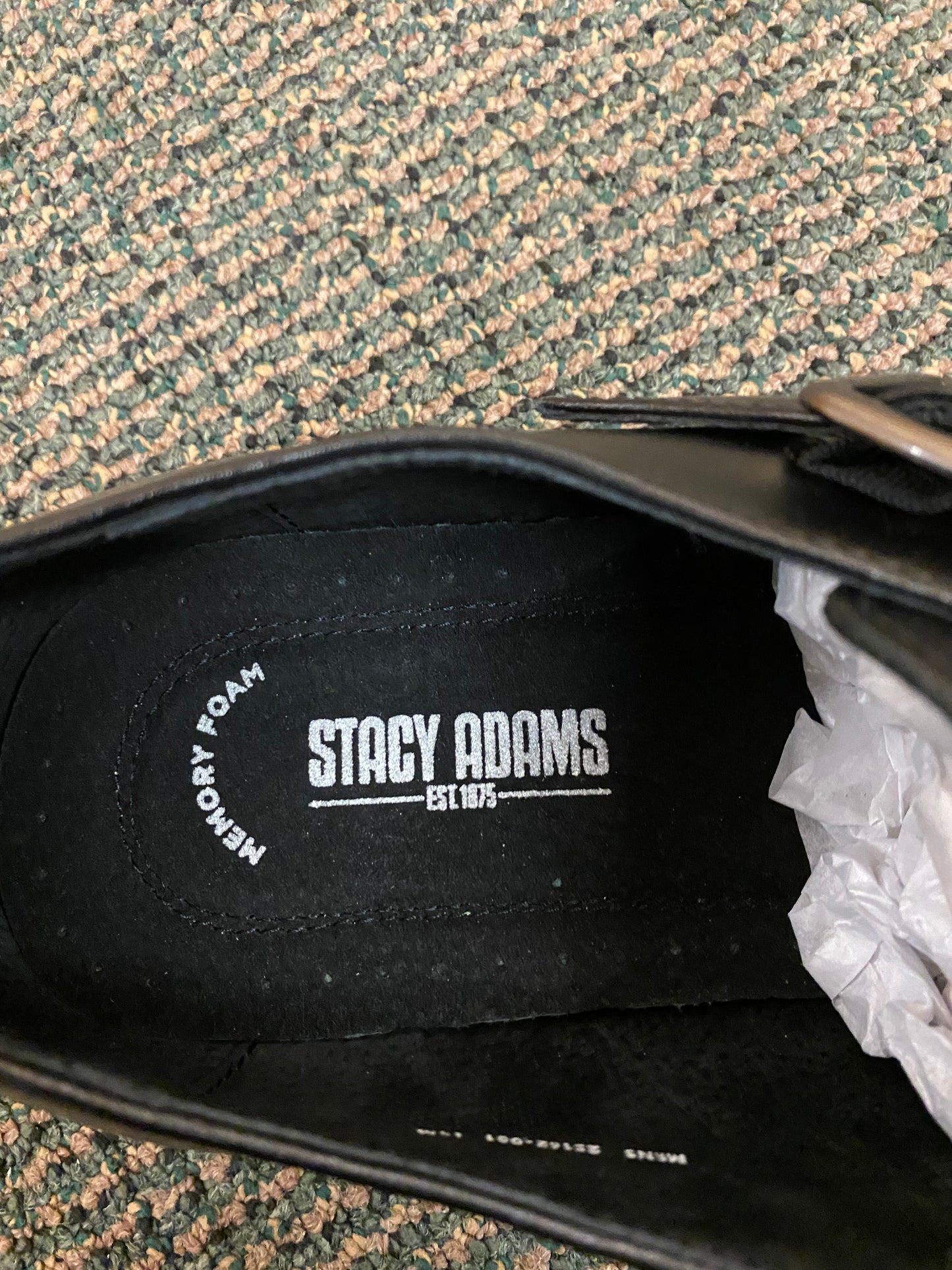 Stacy Adams Desmond Black dress shoes