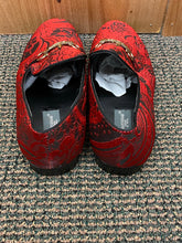 Load image into Gallery viewer, Success Red/Black Smoking Slippers/ Mens Dress Shoes
