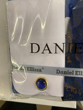 Load image into Gallery viewer, Daniel Ellissa DS3825P2 Royal Blue French Cuff Men’s Dress Shirt
