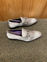 Load image into Gallery viewer, After Midnite Silver Smoking Slip-on Dress Shoes
