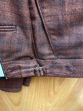 Load image into Gallery viewer, Vitali Rust Plaid 3-Piece Suit 54L

