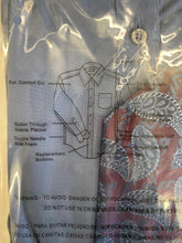 Load image into Gallery viewer, Daniel Ellissa DS3001 Denim Blue Convertible cuff Men’s Dress Shirt
