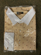 Load image into Gallery viewer, Steven Land Beige Mens Dress Shirt 19 34/35
