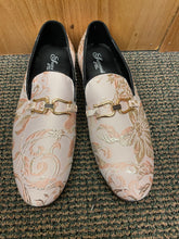 Load image into Gallery viewer, Successos Pink Smoking Slip-on Red Bottom Men’s Dress Shoes
