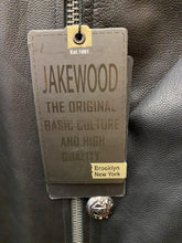 Load image into Gallery viewer, JakeWood Leather Genuine Leather Double Breasted Peacoat Jacket Style #2045
