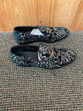Load image into Gallery viewer, Successos Green Suede Men’s Red Bottom Dress Shoes Sizes 7-15
