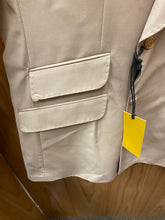 Load image into Gallery viewer, Alberto Nardoni Tan Slim Fit European Double Breasted Suit with Gold Buttons
