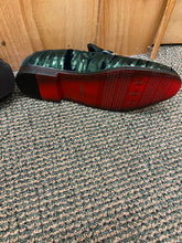 Load image into Gallery viewer, Successos Green Sequins Men’s Red Bottom Dress Shoes Sizes 7-15
