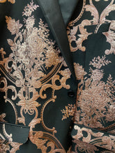 Load image into Gallery viewer, Cielo Black/Rose Gold Blazer

