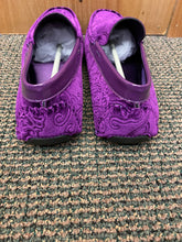 Load image into Gallery viewer, After Midnite Purple Paisley Slip-on Men&#39;s Dress/Driver Shoes Sizes 7-13 Style 6913

