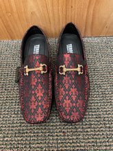 Load image into Gallery viewer, Terroni Italian Design Red Saints Design Men&#39;s Slip-on Dress/Driver Shoes 8.5-13
