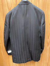 Load image into Gallery viewer, Zacchi Black/Burgundy 3-Piece Suit 44L
