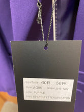 Load image into Gallery viewer, Apollo King Banded/Manderin Collar Purple Suit 60R AG95

