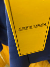 Load image into Gallery viewer, Alberto Nardoni Blue Slim Fit European Double Breasted Suit with Gold Buttons
