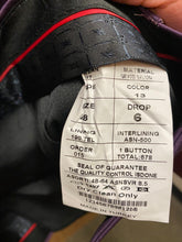 Load image into Gallery viewer, Alberto Nardoni Purple Slim Fit European Double Breasted Suit with Gold Buttons
