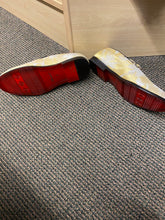 Load image into Gallery viewer, Successos Yellow fancy print red bottom slip-on dress shoes sizes 7-15
