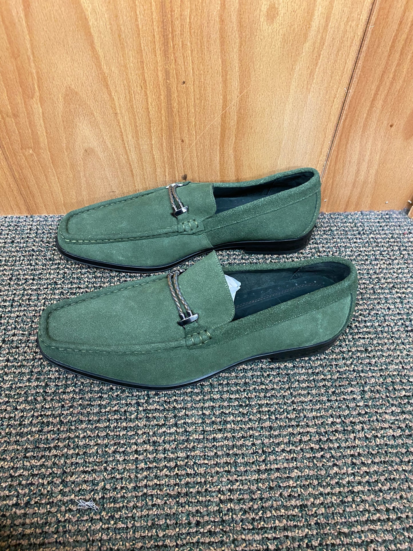 Stacy Adams Nesbit Olive dress shoes