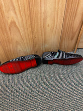 Load image into Gallery viewer, Successos Black Sequins Men’s Red Bottom Dress Shoes Sizes 7-15
