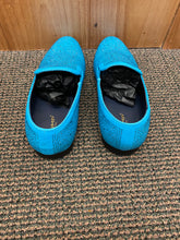 Load image into Gallery viewer, Jump New York Lavish Light Blue (Turquoise) Men’s Smoking slip-on Dress Shoes
