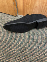 Load image into Gallery viewer, Terroni Italian Design Black Suede Men’s Slip-on Dress Shoes
