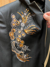 Load image into Gallery viewer, Blu Martini Black 2-Piece Slim Fit Prom Suit 9306-SEA.T 100
