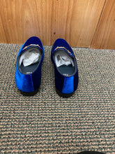 Load image into Gallery viewer, Terroni Italian Design Royal Blue Suede-like Smoking Slip-on Men’s Dress Shoes
