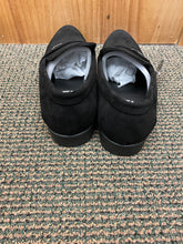 Load image into Gallery viewer, Terroni Italian Design Black Suede Men’s Slip-on Dress Shoes
