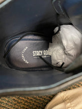 Load image into Gallery viewer, Stacy Adams Malone Navy Lace-up Suede &amp; Leather Chelsea Boot
