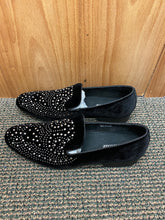 Load image into Gallery viewer, Amali Abbey-445 Black/Silver Men’s Slip-on Dress Shoes Sizes: 14 &amp; 15
