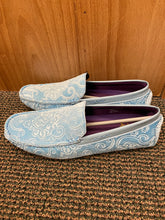 Load image into Gallery viewer, After Midnite Light Blue Paisley Softwalkers
