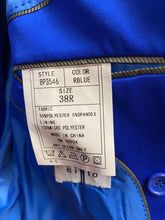 Load image into Gallery viewer, Cielo BP3546 Ultra-slim Stretch Royal Blue Double Breasted Suit
