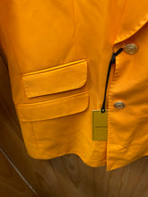 Load image into Gallery viewer, Alberto Nardoni Orange Slim Fit European Double Breasted Suit with Gold Buttons
