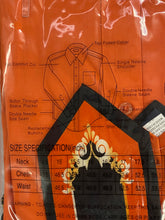 Load image into Gallery viewer, Daniel Ellissa DS3001 Orange Convertible cuff Men’s Dress Shirt
