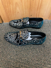 Load image into Gallery viewer, Successos Green Suede Men’s Red Bottom Dress Shoes Sizes 7-15

