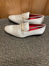 Load image into Gallery viewer, After Midnite Champagne Red Bottom Smoking Slip-on Dress Shoe Style: 6979
