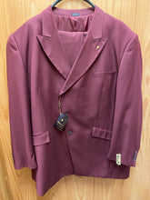 Load image into Gallery viewer, Falcone 2-Piece Burgundy Suit 54L
