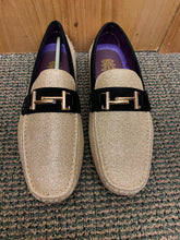 Load image into Gallery viewer, After Midnight Gold/Black Slip-on Dress Shoes Style: 6766 Size 10
