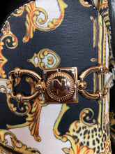Load image into Gallery viewer, Successos White Versace Print Mens Dress Shoes
