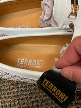 Terroni Italian Design Brown Slip-on Smoking Mens Dress/Driver Shoe w/ LV  Buckle