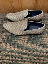 Load image into Gallery viewer, Jump New York Jewel Silver/Gold Men’s Smoking slip-on Dress Shoes
