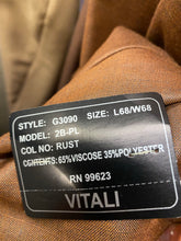 Load image into Gallery viewer, Vitali Rust 2-Piece Suit 68L G3090
