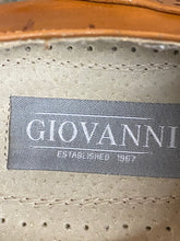 Load image into Gallery viewer, Giovanni Marcello Tan Leather Hand-made Lace-up Dress Shoes
