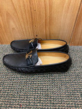 Load image into Gallery viewer, Terroni Italian Design Black Slip-on Men&#39;s Dress/Driver Shoes with LV Buckle
