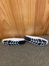Load image into Gallery viewer, After Midnite White Paisley Smoking Driver Slip-on Shoes Sizes 8-13 Style Number 6913
