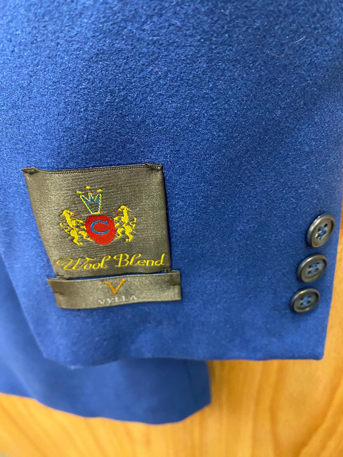 Vella Royal Blue Car-coat