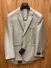 Load image into Gallery viewer, Vinci Oatmeal 2-Piece Slim Fit Suit 44R
