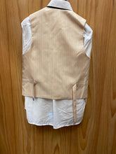 Load image into Gallery viewer, Junior Sand/Tan color Size 16 Vest and Pants Set
