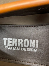 Load image into Gallery viewer, Terroni Italian Design Brown Slip-on Smoking Mens Dress/Driver Shoe w/ LV Buckle
