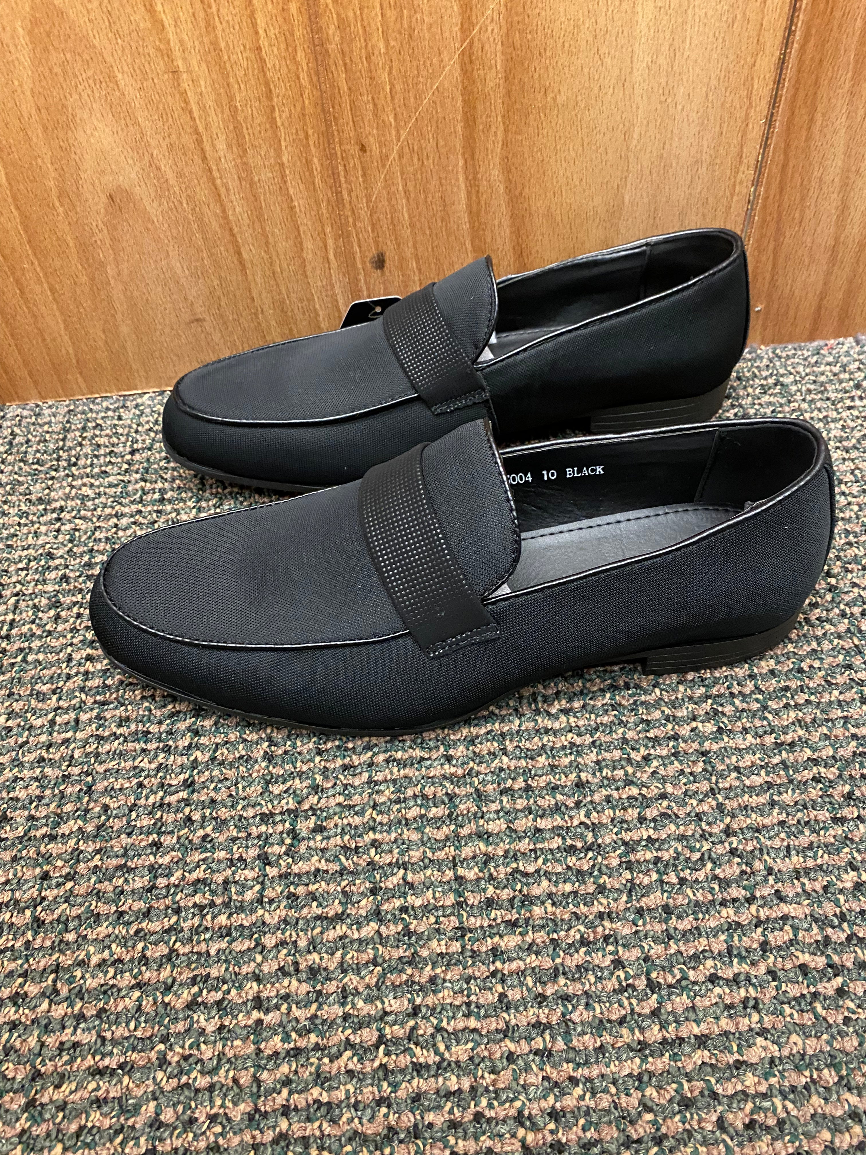 Terroni Black Men\'s Slip-On Dress Shoe-Fashionable-Italian Design Terroni Italian Design Red Saints Design Men main image 3