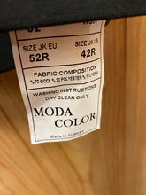 Load image into Gallery viewer, Moda Color Red/Black 2-Tone European Fashion Wool Double Breasted Suit Slim Fit
